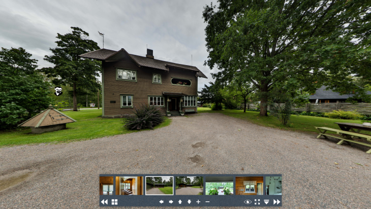Erkkola 360-näkymä ulkoa